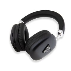 Guess PU Leather 4G Triangle Logo Bluetooth Stereo Headphone Black цена и информация | Теплая повязка на уши, черная | pigu.lt