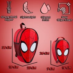Mokyklinė kuprinė Marvel Spiderman (Žmogus Voras) kaina ir informacija | Kuprinės mokyklai, sportiniai maišeliai | pigu.lt