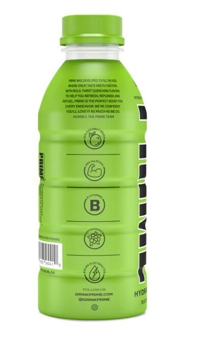 Izotoninis gėrimas Prime UK Lemon Lime, 4 x 500ml kaina ir informacija | Gaivieji gėrimai | pigu.lt