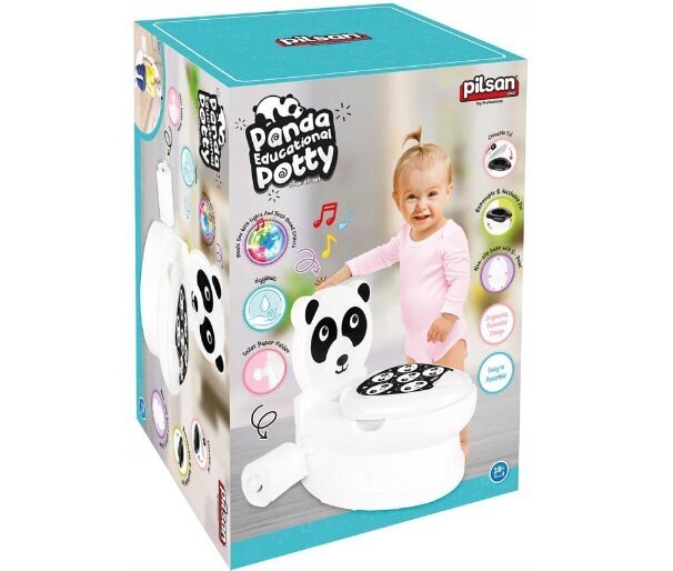Interaktyvus vaikiškas tualetas Pilsan Panda kaina ir informacija | Naktipuodžiai | pigu.lt
