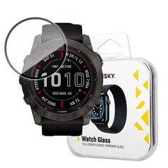 Wozinsky Watch Glass Гибридное стекло для Apple Watch 3 42 мм / Watch 2 42 мм / Watch 1 42 мм, черное цена и информация | Аксессуары для смарт-часов и браслетов | pigu.lt