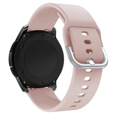 Silicone Strap TYS smartwatch band universal 22mm pink цена и информация | Аксессуары для смарт-часов и браслетов | pigu.lt