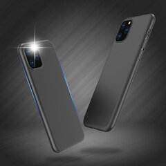 Gelinis lankstus dangtelis iPhone 15 Pro Max Soft Case - juodas kaina ir informacija | Telefono dėklai | pigu.lt