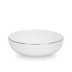 Fissman фарфоровая салатная миска Platinum, 21 см цена и информация | Посуда, тарелки, обеденные сервизы | pigu.lt