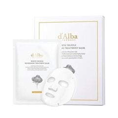 Lakštinė veido kaukė d'Alba White Truffle Nourishing Treatment Mask, 25 ml, 5 vnt. kaina ir informacija | Veido kaukės, paakių kaukės | pigu.lt
