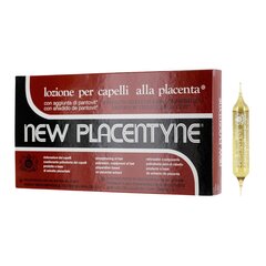 Plaukų serumas ampulėse Linea Italiana Placentyne, 12 x 10 ml kaina ir informacija | Priemonės plaukų stiprinimui | pigu.lt