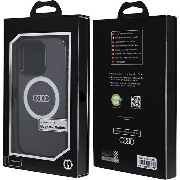 Audi Big Logo Mag Case kaina ir informacija | Telefono dėklai | pigu.lt