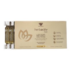 Plaukų serumas ampulėse Linea Italiana Herbactiv, 12 x 10 ml цена и информация | Средства для укрепления волос | pigu.lt