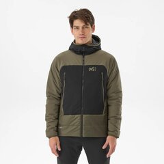 КУРТКА МУЖСКАЯ MILLET FUSION AIRWARM HOODIE BLK/MARA 53119-5 цена и информация | Мужские куртки | pigu.lt