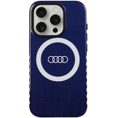 Audi IML Big Logo MagSafe Case iPhone 13 Pro | 13 6.1" niebieski|navy blue hardcase AU-IMLMIP13P-Q5|D2-BE цена и информация | Чехлы для телефонов | pigu.lt