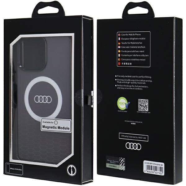 Audi Big Logo Mag Case kaina ir informacija | Telefono dėklai | pigu.lt