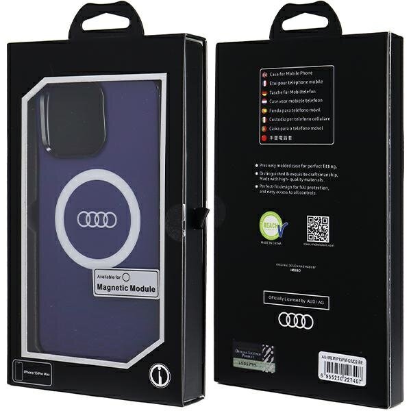 Audi Big Logo Mag Case kaina ir informacija | Telefono dėklai | pigu.lt