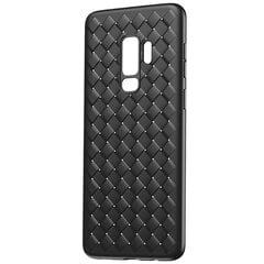 „Baseus“ Weaving чехол - чёрный (Galaxy S9+) цена и информация | Чехлы для телефонов | pigu.lt