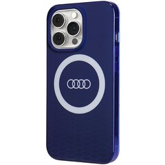 Audi IML Big Logo MagSafe Case iPhone 13 Pro | 13 6.1" niebieski|navy blue hardcase AU-IMLMIP13P-Q5|D2-BE цена и информация | Чехлы для телефонов | pigu.lt