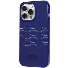 Audi IML MagSafe Case iPhone 13 Pro | 13 6.1" niebieski|navy blue hardcase AU-IMLMIP13P-A6|D3-BE цена и информация | Чехлы для телефонов | pigu.lt