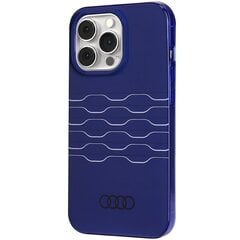 Audi IML MagSafe Case iPhone 15 Pro 6.1" niebieski|navy blue hardcase AU-IMLMIP15P-A6|D3-BE цена и информация | Чехлы для телефонов | pigu.lt