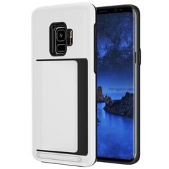 „Combo“ Card Holder чехол - белый (Galaxy S9) цена и информация | Чехлы для телефонов | pigu.lt