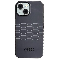 Audi IML MagSafe Case iPhone 15 | 14 | 13 6.1" czarny|black hardcase AU-IMLMIP15-A6|D3-BK цена и информация | Чехлы для телефонов | pigu.lt
