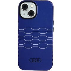Audi IML MagSafe Case iPhone 15 | 14 | 13 6.1" niebieski|navy blue hardcase AU-IMLMIP15-A6|D3-BE цена и информация | Чехлы для телефонов | pigu.lt