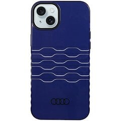 Audi IML MagSafe Case iPhone 15 Pro 6.1" niebieski|navy blue hardcase AU-IMLMIP15P-A6|D3-BE цена и информация | Чехлы для телефонов | pigu.lt