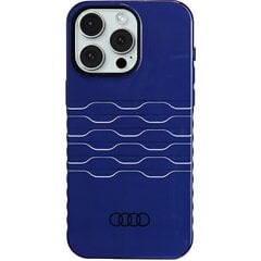 Audi IML MagSafe Case iPhone 15 Pro Max 6.7" niebieski|navy blue hardcase AU-IMLMIP15PM-A6|D3-BE цена и информация | Чехлы для телефонов | pigu.lt