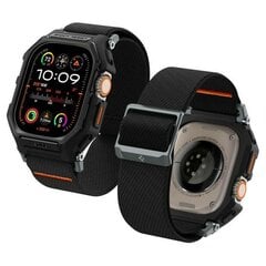 Spigen Lite Fit PRO Apple Watch Ultra 1| 2 49mm czarny|matte black ACS07104 цена и информация | Аксессуары для смарт-часов и браслетов | pigu.lt