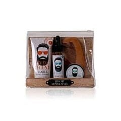 Barzdos priežiūros rinkinys Accentra Hipster style: plaukų ir barzdos šampūnas, 95 ml + barzdos aliejus, 50 ml + barzdos vaškas, 20 g + šukos kaina ir informacija | Skutimosi priemonės ir kosmetika | pigu.lt