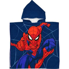 Пляжное полотенце-пончо Spiderman 60х120 см (Fast D цена и информация | Полотенца | pigu.lt
