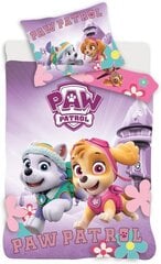Покрывало Paw Patrol Фиолетовое 140х200см, 63х63 цена и информация | Детское постельное бельё | pigu.lt