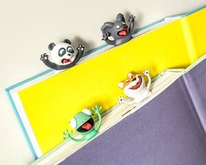 Knygų skirtukas Panda 3D kaina ir informacija | Knygų skirtukai  | pigu.lt