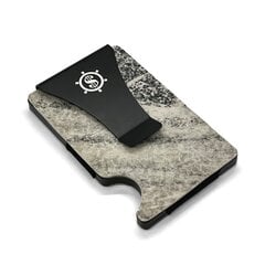 Marmuro dizaino kortelių kišenė ir piniginė Seif Design, Jūros Marmuras kaina ir informacija | Vyriškos piniginės, kortelių dėklai | pigu.lt