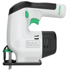 Tiesinis pjūklas Black&Decker, su akumuliatoriumi kaina ir informacija | Pjūklai, pjovimo staklės | pigu.lt