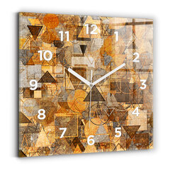 Sieninis laikrodis Geometrinės Formos kaina ir informacija | Laikrodžiai | pigu.lt