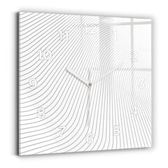 Sieninis laikrodis Abstrakcijos Linijos kaina ir informacija | Laikrodžiai | pigu.lt