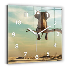 Sieninis laikrodis Dramblys Ant Medžio kaina ir informacija | Laikrodžiai | pigu.lt
