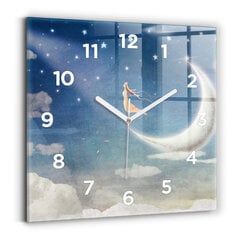 Sieninis laikrodis Mergaitė Mėnulyje kaina ir informacija | Laikrodžiai | pigu.lt