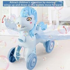 Muilo burbulų mašina Pony, mėlynas kaina ir informacija | Vandens, smėlio ir paplūdimio žaislai | pigu.lt