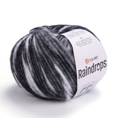 Mezgimo siūlai YarnArt Raindrops 50 g, spalva 2913 kaina ir informacija | Mezgimui | pigu.lt