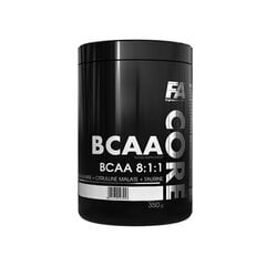 BCCA amino rūgštys FA Core BCAA 8:1:1, 350g kaina ir informacija | Papildai ir preparatai masei auginti | pigu.lt