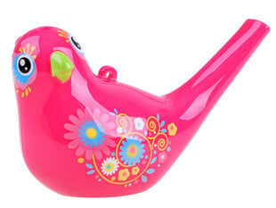 Paukščio formos vandens švilpukas Hola, rožinis, ZA1483 kaina ir informacija | Lavinamieji žaislai | pigu.lt