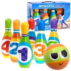 Minkšti boulingo kėgliai vaikams Colorful Bowling цена и информация | Игрушки для мальчиков | pigu.lt