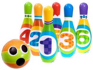 Minkšti boulingo kėgliai vaikams Colorful Bowling цена и информация | Игрушки для мальчиков | pigu.lt