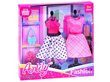 Suknelių ir aksesuarų rinkinys lėlėms Anlily цена и информация | Žaislai mergaitėms | pigu.lt