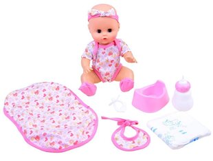 Interaktyvi lėlė Smart Baby Ledy Toys, rožinė цена и информация | Игрушки для девочек | pigu.lt