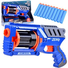 Šautuvas su putplasčio kulkomis Blaster, mėlynas kaina ir informacija | Žaislai berniukams | pigu.lt