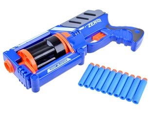 Šautuvas su putplasčio kulkomis Blaster, mėlynas kaina ir informacija | Žaislai berniukams | pigu.lt