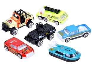Žaislinių transporto priemonių rinkinys 6 Springs kaina ir informacija | Žaislai berniukams | pigu.lt