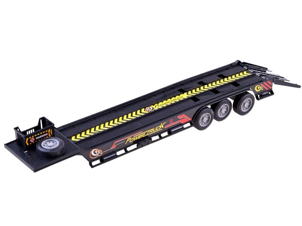 Nuotoliniu būdu valdomas sunkvežimis su vilkiku ir priekaba цена и информация | Žaislai berniukams | pigu.lt