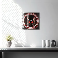 Sieninis laikrodis Katė Raudonomis Akimis kaina ir informacija | Laikrodžiai | pigu.lt