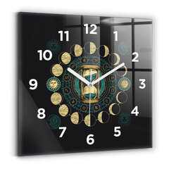 Sieninis laikrodis Mėnulio Ir Smėlio Laikrodžio Fazės kaina ir informacija | Laikrodžiai | pigu.lt